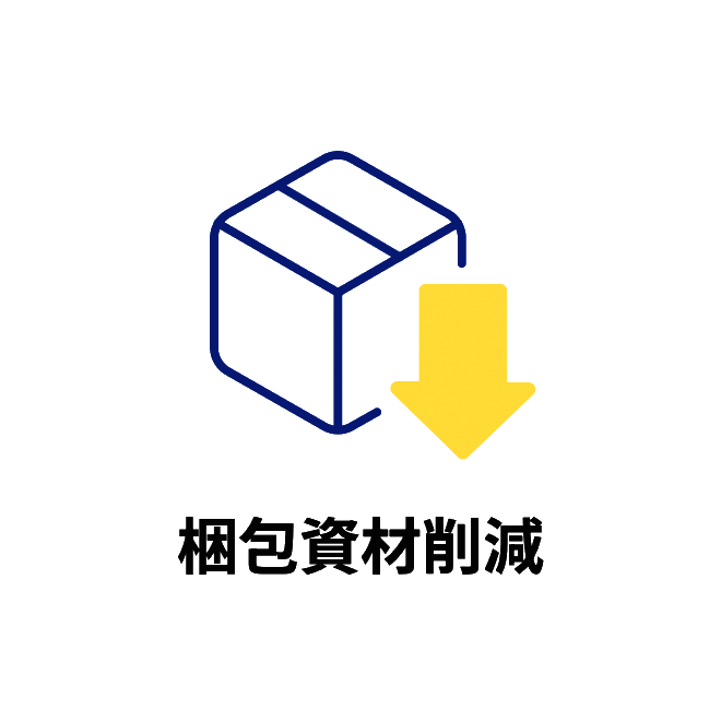 梱包資材削減